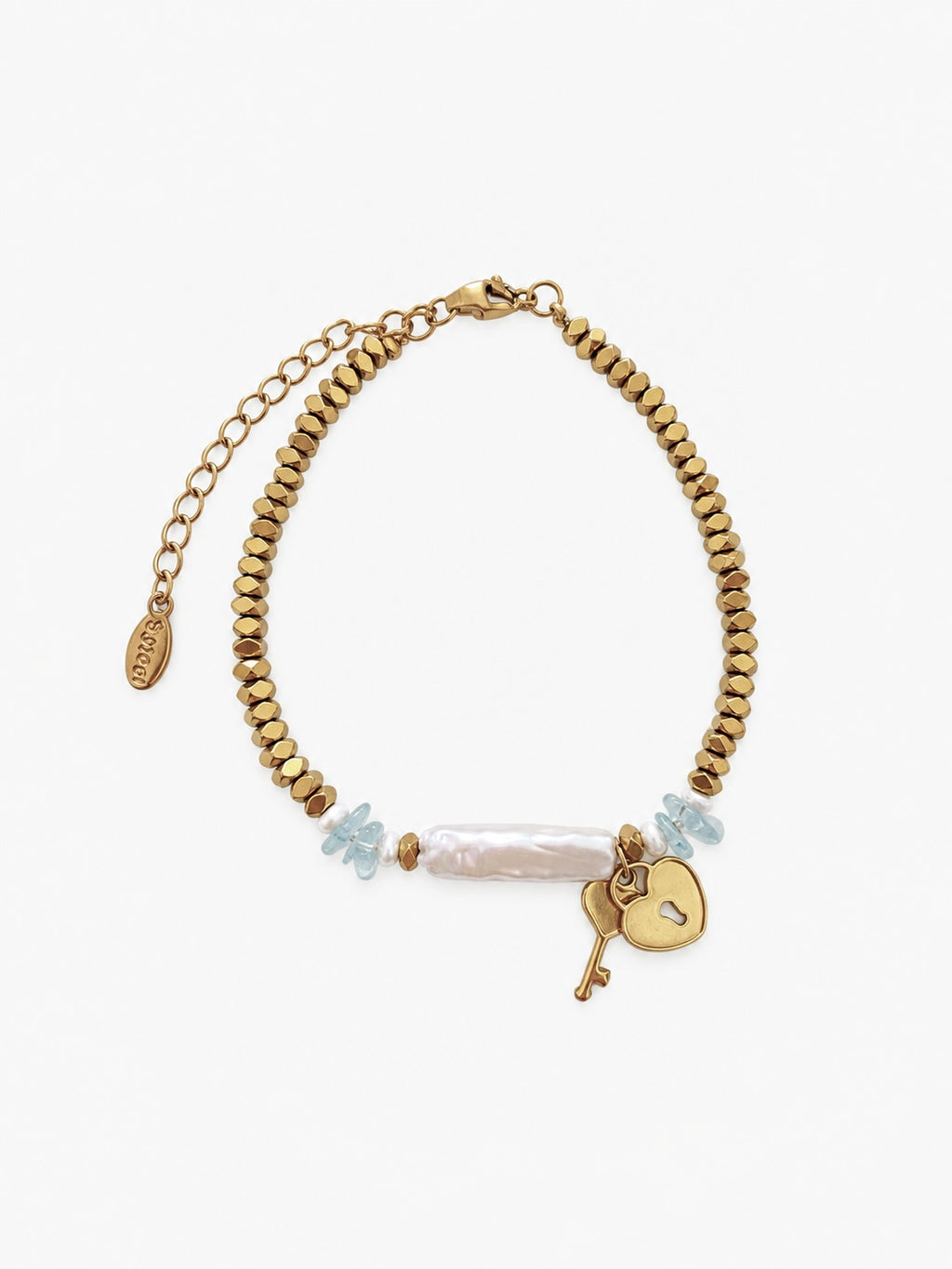 Armband grote parel