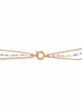 Ketting kort kralen mix