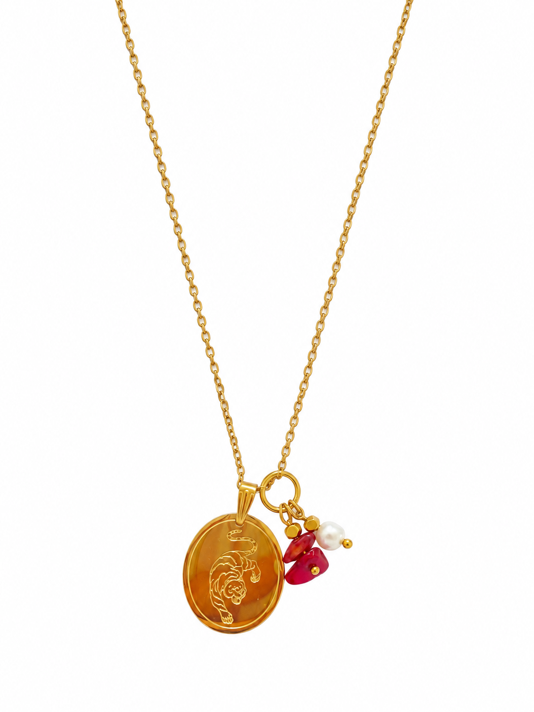 Ketting kort tijger