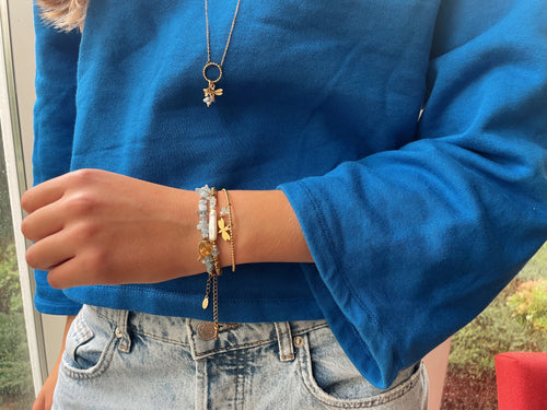 Armband grote parel